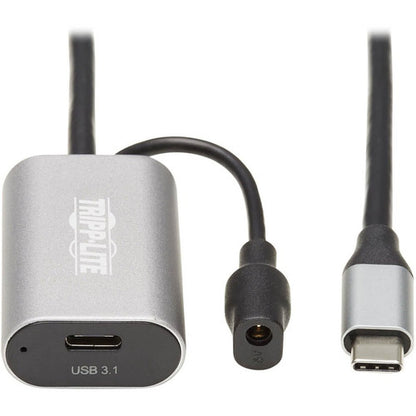 Tripp Lite U330-05M-C2C USB-C Active Extension Cable, USB-C to USB-C (M/F), 16 ft. (5 m) U330-05M-C2C