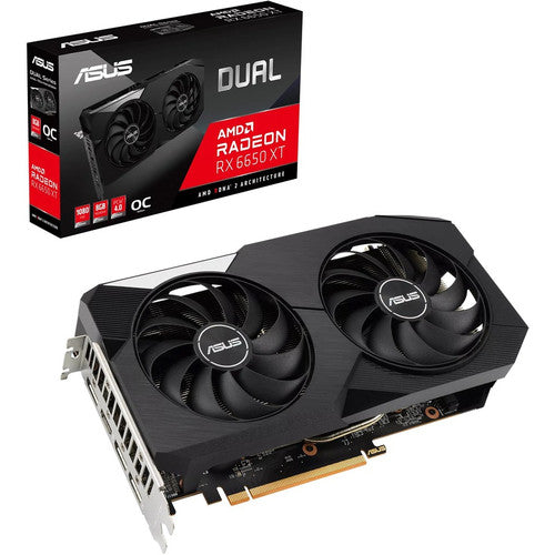 Asus AMD Radeon RX 6650 XT Graphic Card - 8 GB GDDR6 DUAL-RX6650XT-O8G