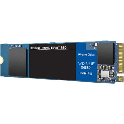 WD Blue SN550 WDBA3V5000ANC-WRSN 500 GB Solid State Drive - M.2 2280 Internal - PCI Express NVMe (PCI Express 3.0 x8) WDBA3V5000ANC-WRSN