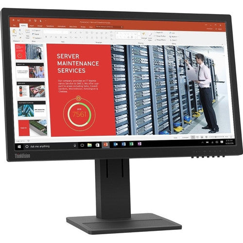 Lenovo ThinkVision E22-28 21.5" Full HD WLED LCD Monitor - 16:9 - Raven Black 62BAMAR4US