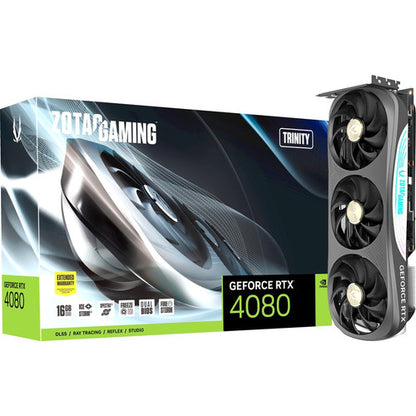 Zotac NVIDIA GeForce RTX 4080 Graphic Card - 16 GB GDDR6X ZT-D40810D-10P