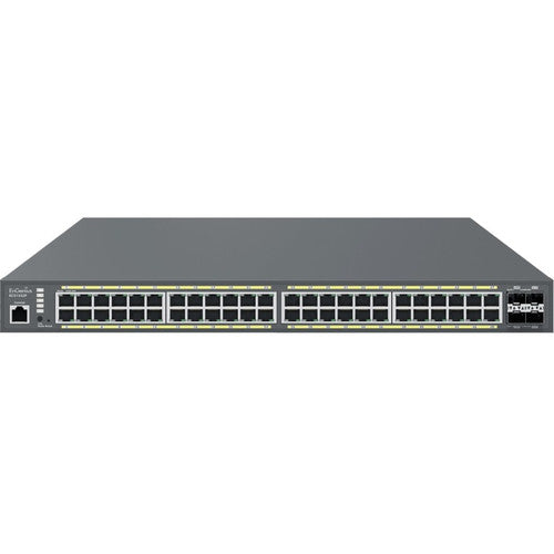 EnGenius Cloud Managed 48-Port Gigabit PoE+ Switch with 4 SFP+ Ports ECS1552P