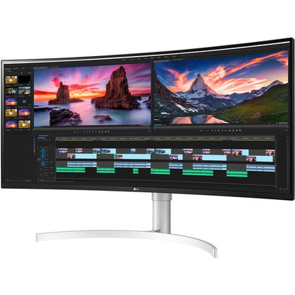 LG Ultrawide 38WN95C-W 38" UW-QHD+ Curved Screen Gaming LCD Monitor - 21:9 38WN95C-W