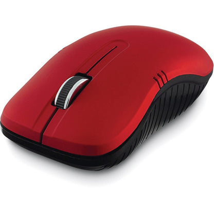 Verbatim Wireless Notebook Optical Mouse, Commuter Series - Matte Red 99767