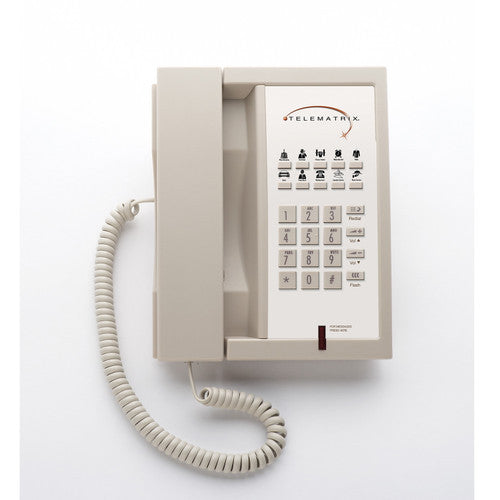 Telematrix 3300MW10 Single Line 10 Button Ash