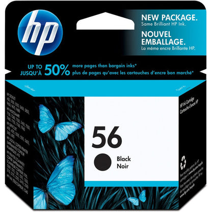 HP 56 Original Ink Cartridge - Single Pack C6656AN#140