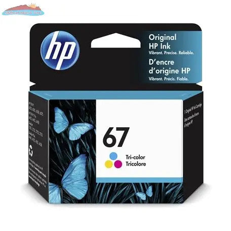 HP 67 Original Inkjet Ink Cartridge - Tri-color Each 3YM55AN#140