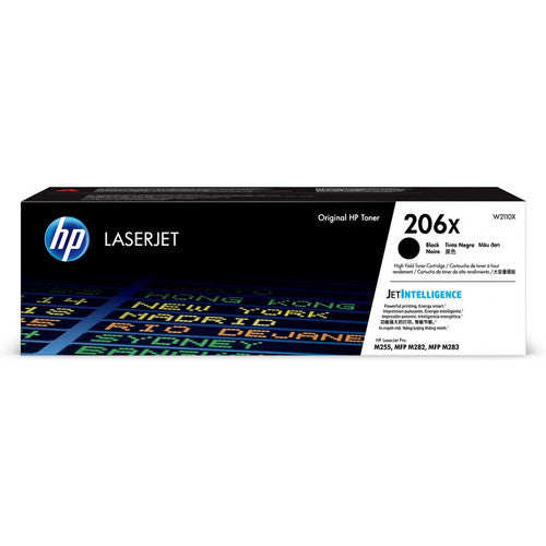 HP 206X Original High Yield Laser Toner Cartridge - Black - 1 Each W2110X