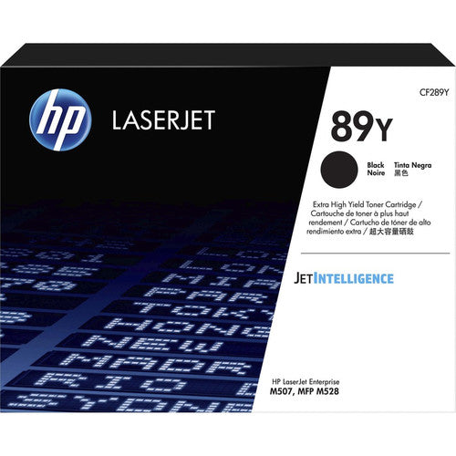 HP 89Y (CF289Y) Original Extra High Yield Laser Toner Cartridge - Black - 1 Each CF289Y