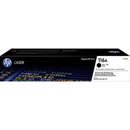 HP 116A (W2060A) Original Laser Toner Cartridge - Black - 1 Each W2060A