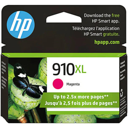 HP 910XL Original High Yield Inkjet Ink Cartridge - Magenta - 1 Each 3YL63AN#140