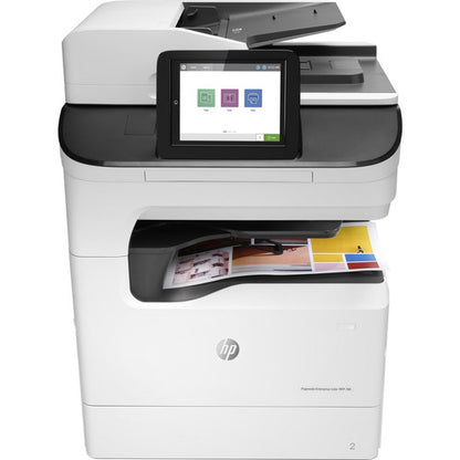 HP PageWide 780dns Page Wide Array Multifunction Printer-Color-Copier/Scanner-65 ppm Mono/Color Print-2400x1200 Print-Automatic Duplex Print-100000 Pages Monthly-650 sheets Input-Color Scanner-600 Optical Scan-Gigabit Ethernet J7Z10A#B1H