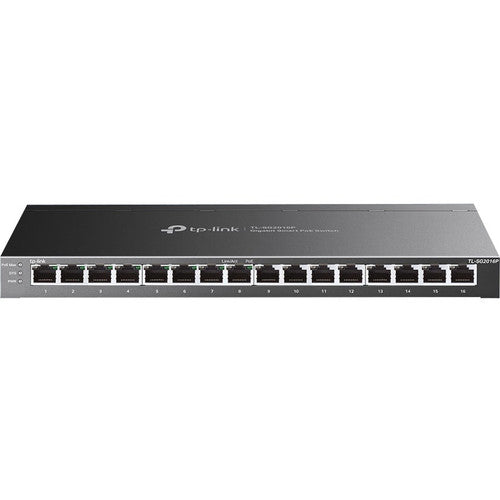 TP-Link JetStream 16-Port Gigabit Smart Switch with 8-Port PoE+ TL-SG2016P