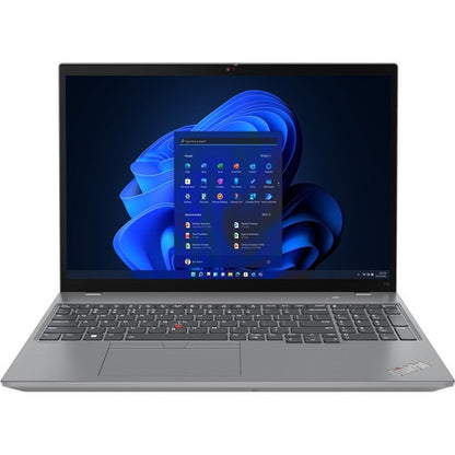 Lenovo ThinkPad T16 Gen 1 21BV00GHUS 16" Touchscreen Notebook - WUXGA - 1920 x 1200 - Intel Core i7 12th Gen i7-1270P Dodeca-core (12 Core) 2.20 GHz - 16 GB Total RAM - 16 GB On-board Memory - 512 GB SSD - Storm Gray 21BV00GHUS