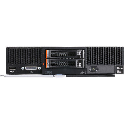 Lenovo PureFlex System x240 873772U Blade Server - 1 x Intel Xeon E5-2680 v2 2.80 GHz - 8 GB RAM - Serial ATA/600, 6Gb/s SAS Controller 873772U