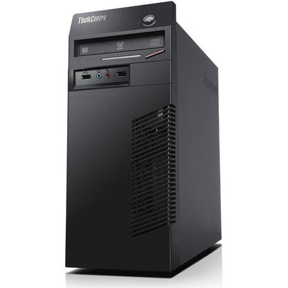 Lenovo ThinkCentre M79 10CN000YUS Desktop Computer - AMD A-Series A8 PRO-7600B 3.10 GHz - 4 GB RAM DDR3 SDRAM - 500 GB HDD - Tower - Business Black 10CN000YUS