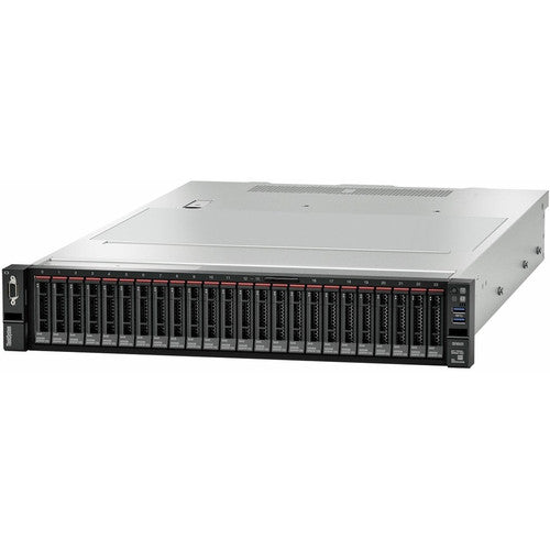 Lenovo ThinkSystem SR655 7Z01A03LNA 2U Rack Server - 1 x AMD EPYC 7702P 2 GHz - 32 GB RAM - Serial ATA Controller 7Z01A03LNA