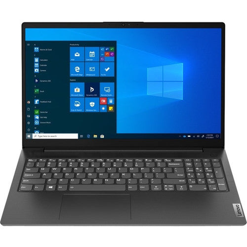 Lenovo V15-ALC 82KD004LCA 15.6" Notebook - Full HD - 1920 x 1080 - AMD Ryzen 5 5500U Hexa-core (6 Core) 2.10 GHz - 8 GB Total RAM - 256 GB SSD - Black 82KD004LCA