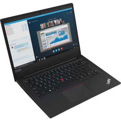 Lenovo ThinkPad E490 20N8006XUS 14" Notebook - 1920 x 1080 - Intel Core i5 8th Gen i5-8265U Quad-core (4 Core) 1.60 GHz - 8 GB Total RAM - 1 TB HDD - Black 20N8006XUS