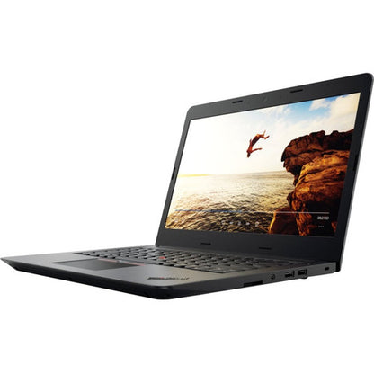 Lenovo ThinkPad E470 20H10038US 14" Notebook - 1366 x 768 - Intel Core i3 7th Gen i3-7100U Dual-core (2 Core) 2.40 GHz - 4 GB Total RAM - 500 GB HDD 20H10038US