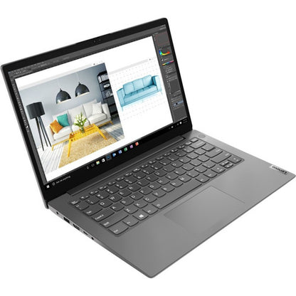 Lenovo V14 G2 ITL 82KA005MUS 14" Notebook - Full HD - 1920 x 1080 - Intel Core i3 11th Gen i3-1115G4 Dual-core (2 Core) 3 GHz - 8 GB Total RAM - 256 GB SSD - Black 82KA005MUS