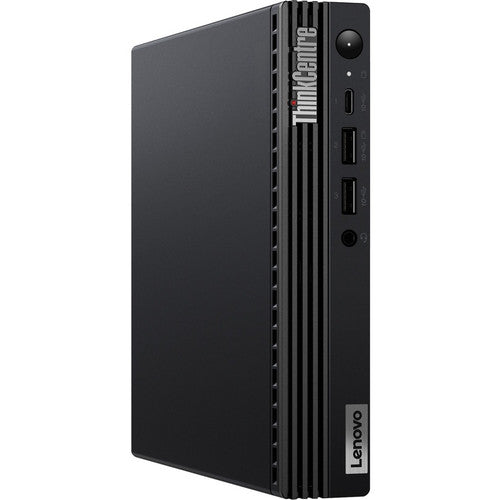 Lenovo ThinkCentre M80q Gen 3 11U10045US Desktop Computer - Intel Core i7 12th Gen i7-12700T Dodeca-core (12 Core) 1.40 GHz - 16 GB RAM DDR5 SDRAM - 512 GB M.2 PCI Express NVMe 4.0 x4 SSD - Tiny - Black 11U10045US