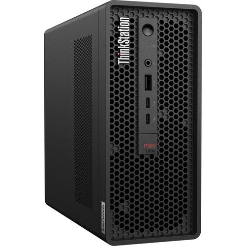 Lenovo ThinkStation P360 Ultra 30G10056US Workstation - 1 x Intel Core i7 Dodeca-core (12 Core) i7-12700 12th Gen 2.10 GHz - 32 GB DDR5 SDRAM RAM - 1 TB SSD - Ultra Small 30G10056US