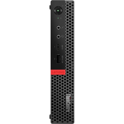 Lenovo ThinkCentre M920q 10RS0058US Desktop Computer - Intel Core i7 9th Gen i7-9700T 2 GHz - 16 GB RAM DDR4 SDRAM - 512 GB SSD - Tiny - Black 10RS0058US