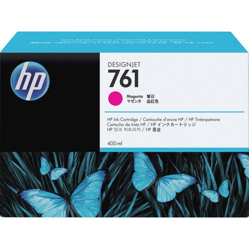 HP 761 (CM993A) Original Inkjet Ink Cartridge - Single Pack - Magenta - 1 Each CM993A