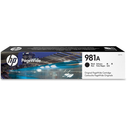 HP 981A (J3M71A) Original Page Wide Ink Cartridge - Single Pack - Black - 1 Each J3M71A