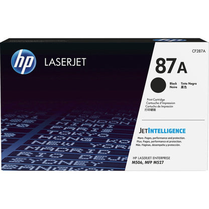 HP 87A Original Laser Toner Cartridge - Black Pack CF287A