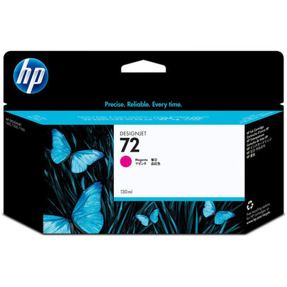 HP 72 (C9372A) Original Inkjet Ink Cartridge - Single Pack - Magenta - 1 Each C9372A