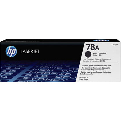 HP 78A (CE278A) Original Laser Toner Cartridge - Single Pack - Black - 1 Each CE278A