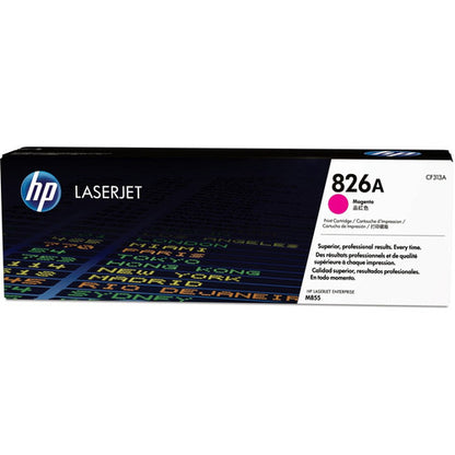 HP 826A (CF313A) Original Standard Yield Laser Toner Cartridge - Single Pack - Magenta - 1 Each CF313A