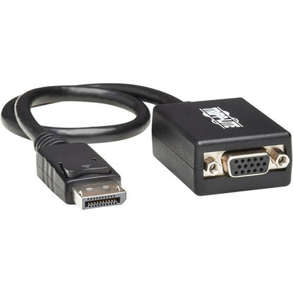 Tripp Lite DisplayPort to VGA Active Adapter - M/F, 1920 x 1200 (1080p), Black, 1 ft. P134-001-VGA