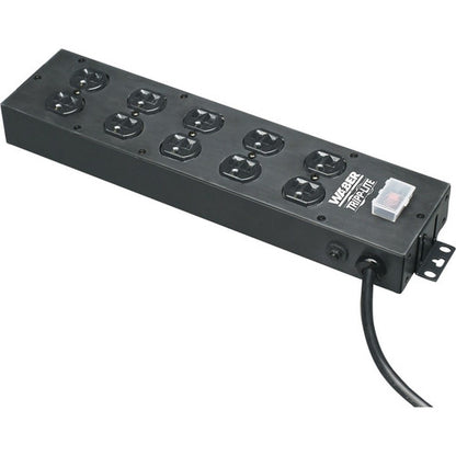 Tripp Lite UL800CB-15 10-Outlet 120 V AC Power Strip UL800CB-15