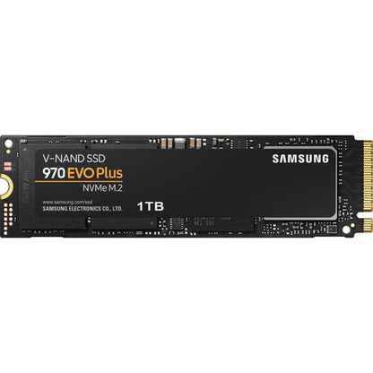 Samsung 970 EVO Plus 1 TB Solid State Drive - M.2 2280 Internal - PCI Express NVMe (PCI Express NVMe 3.0 x4) MZ-V7S1T0B/AM