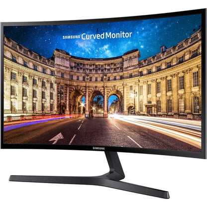 Samsung C27F396FHN 27" Full HD Curved Screen LED LCD Monitor - 16:9 - High Glossy Black LC27F396FHNXZA