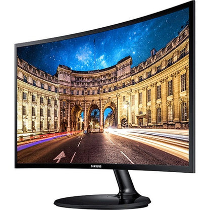 Samsung C24F390FHN 23.5" Full HD Curved Screen LED LCD Monitor - 16:9 - High Glossy Black LC24F390FHNXZA