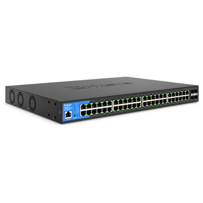 Linksys 48-Port Managed Gigabit PoE+ Switch with 4 10G SFP+ Uplinks LGS352MPC