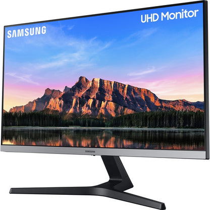 Samsung U28R550UQN 28" 4K UHD LCD Monitor - 16:9 - Dark Blue Gray LU28R550UQNXZA