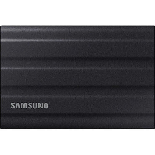 Samsung T7 MU-PE1T0S/AM 1 TB Portable Rugged Solid State Drive - External - Black MU-PE1T0S/AM