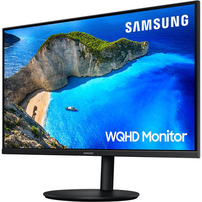 Samsung 2020 27" WQHD Gaming LCD Monitor - 16:9 - Black LF27T700QQNXZA