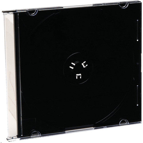 Verbatim CD/DVD Black Slim Jewel Cases - 200pk (bulk) 94868