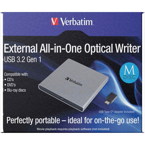 Verbatim Portable Blu-ray Writer - External 71094