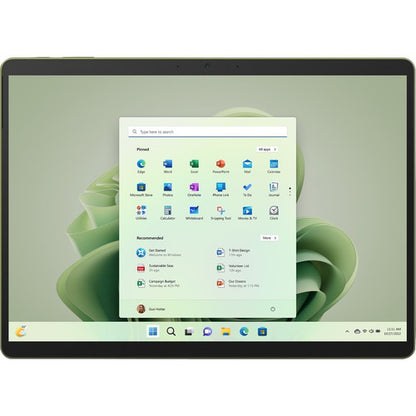 Tablette Microsoft Surface Pro 9 - 13" - Core i7 12e génération i7-1265U Deca-core (10 cœurs) 1,80 GHz - 16 Go RAM - 256 Go SSD - Windows 10 Pro - Forest S8G-00050