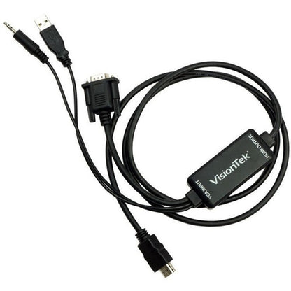 VisionTek VGA to HDMI 1.5M Active Cable (M/M) 900824