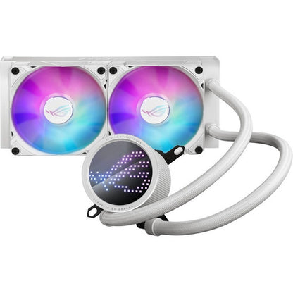 Asus ROG Ryuo III 240 ARGB Cooling Fan/Radiator/Water Block/Pump - 2 Pack ROGRYUOIII240ARGBWHT