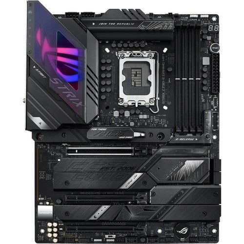 Asus ROG Strix STRIX Z790-E Gaming WIFI Gaming Desktop Motherboard - Intel Z790 Chipset - Socket LGA-1700 - ATX ROGSTRIXZ790-EGAMINGWIFI