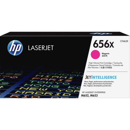 HP 656X (CF463X) Original High Yield Laser Toner Cartridge - Magenta - 1 Each CF463X